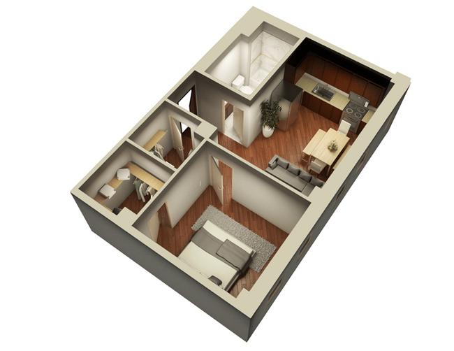 Floorplan - Somerset Place Apartments