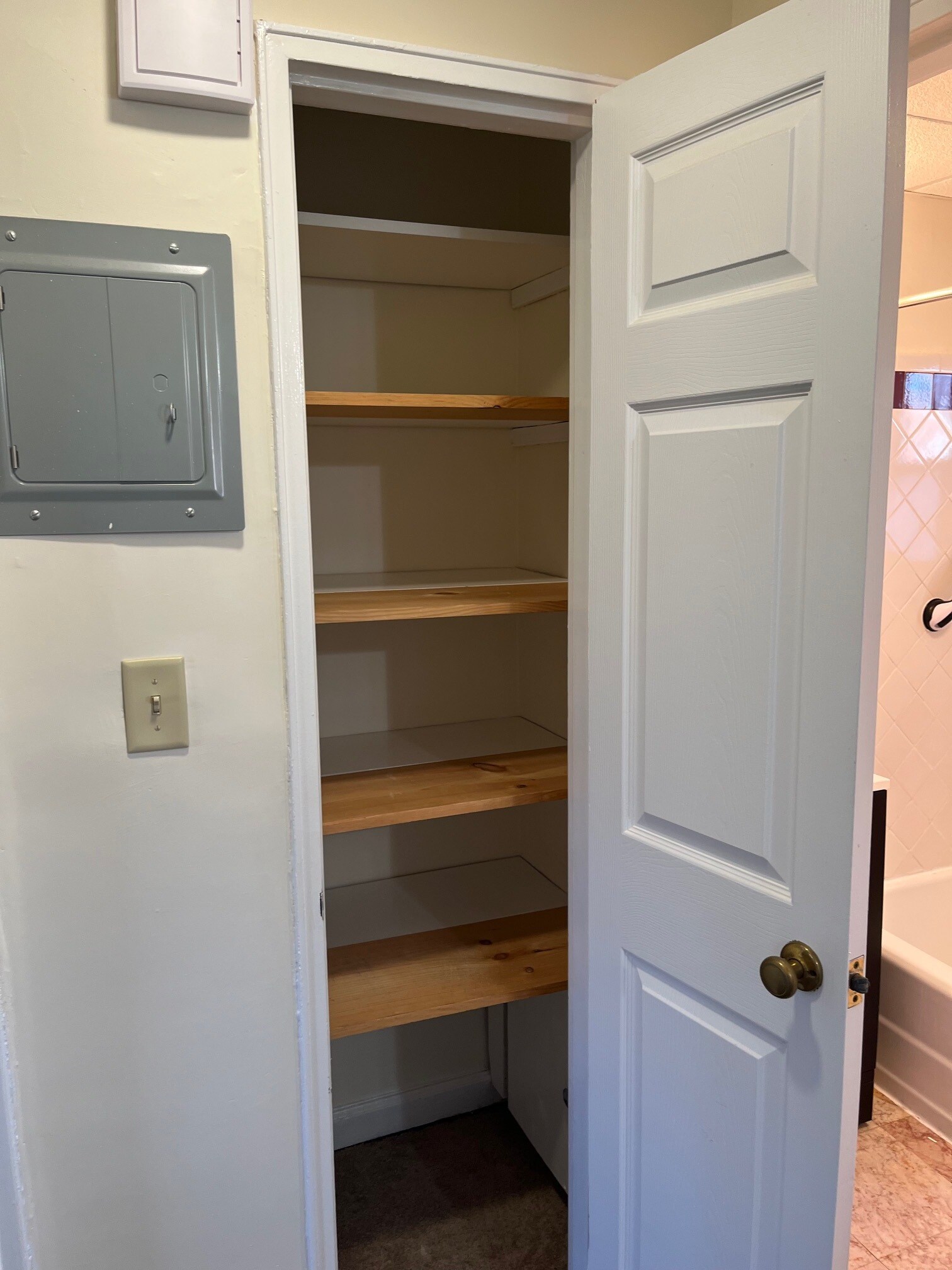 Hallway closet close up - 6A Carolyn Ter