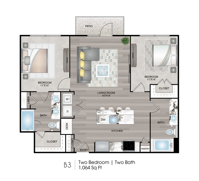 Floorplan - Soneto On Western