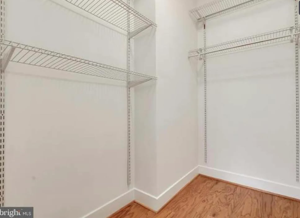 the gigantic walk-in closet is one of two closets in the unit. You can store everything you need! - 2910 Georgia Ave NW