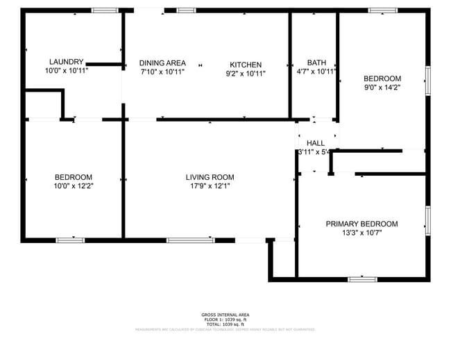 Building Photo - 3 bed 1 bath