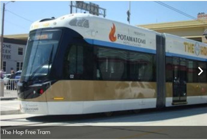 "The Hop" Trolley to downtown, MSOE, MIAD, MATC - 1527 N Jackson St
