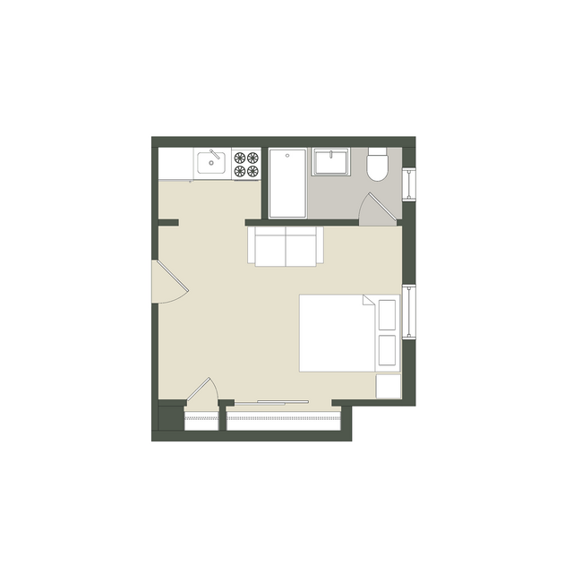 Floorplan - 3616 N. Pine Grove Ave.