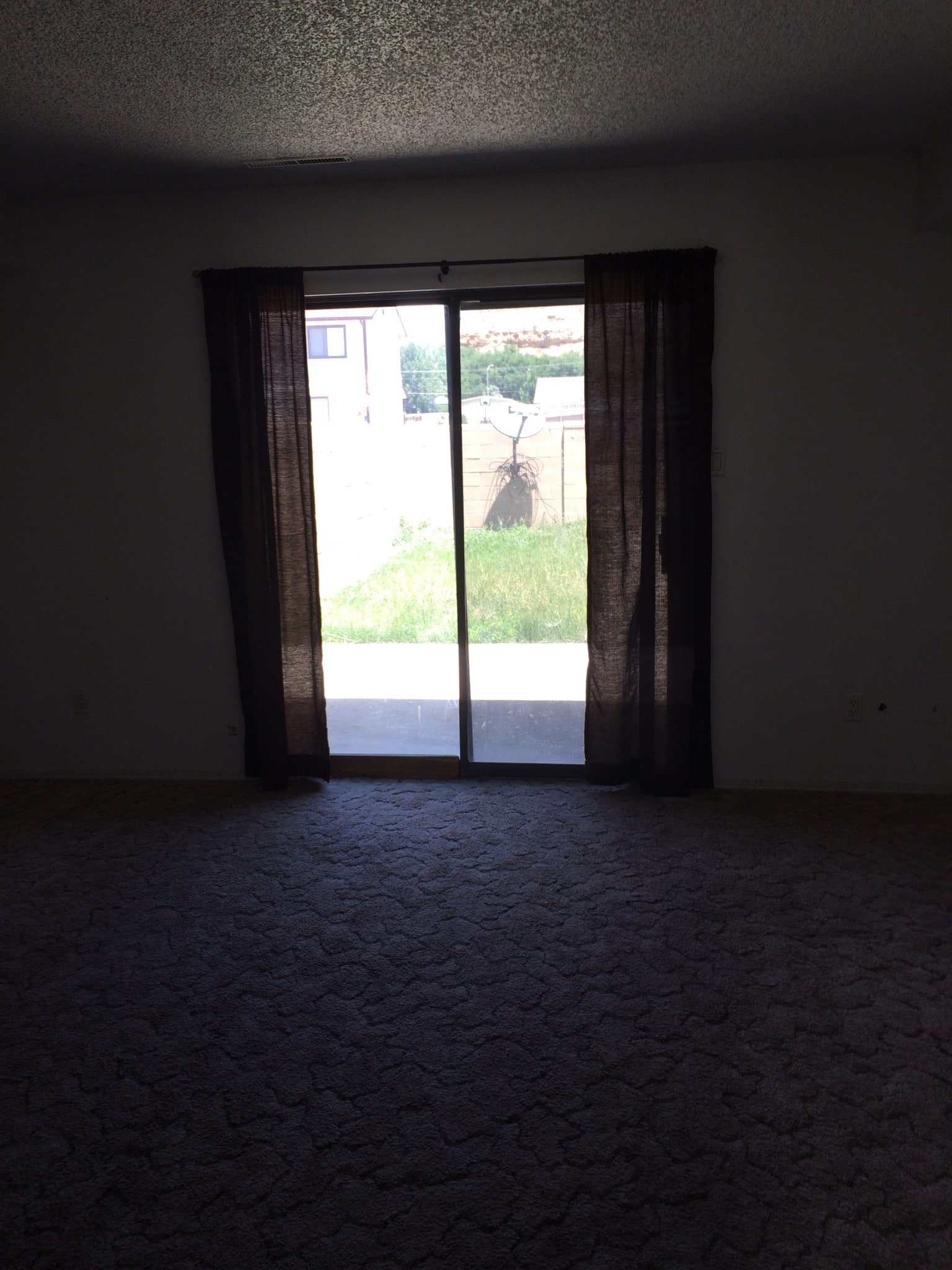 view to yard - 2800 La Habra St