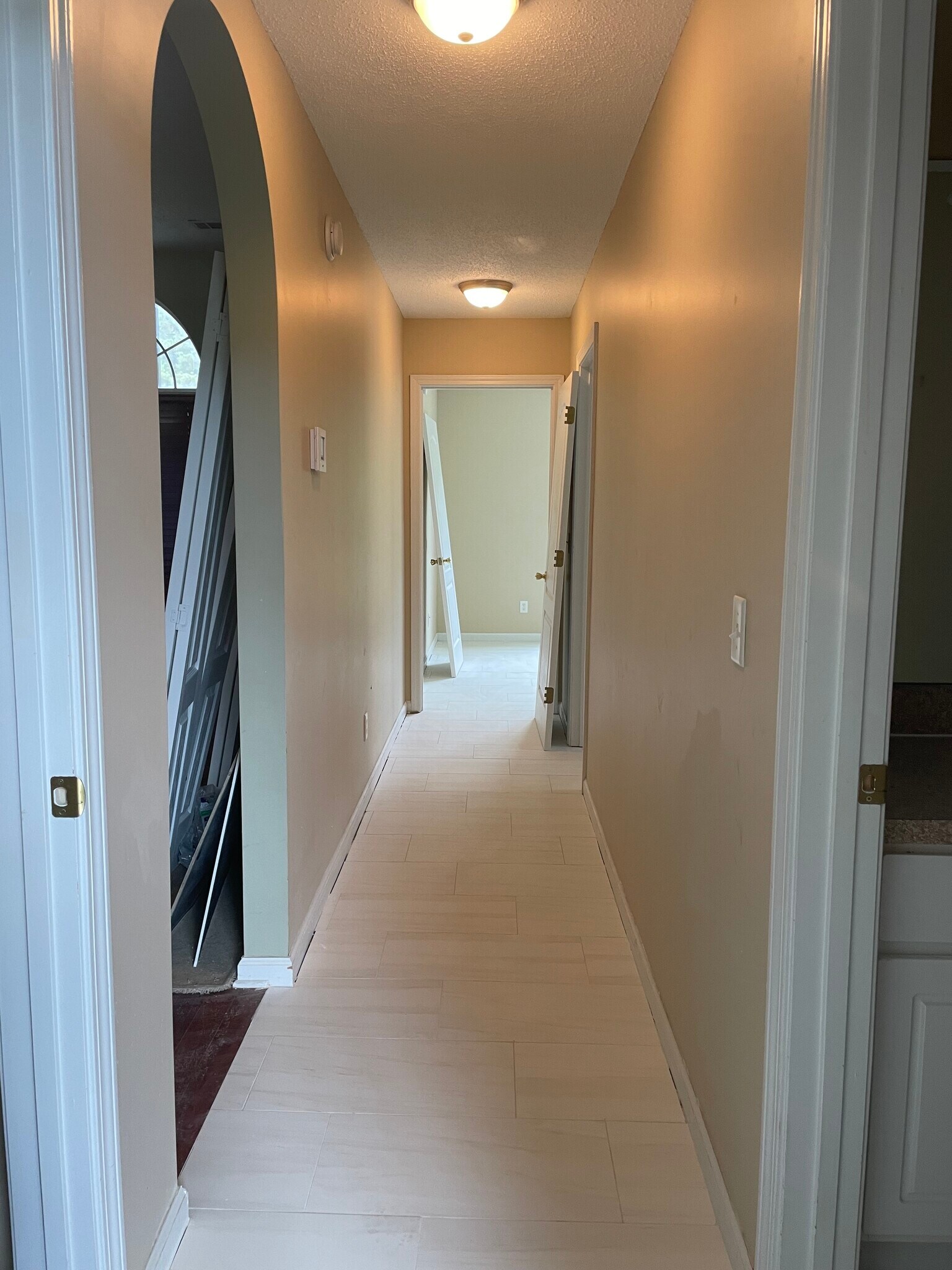 Hallway for the three bedrooms - 145 White Dogwood Ln