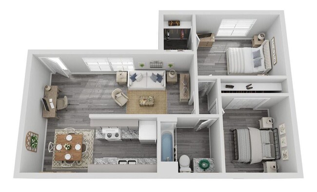 Floorplan - Camino Del Sol Apartments