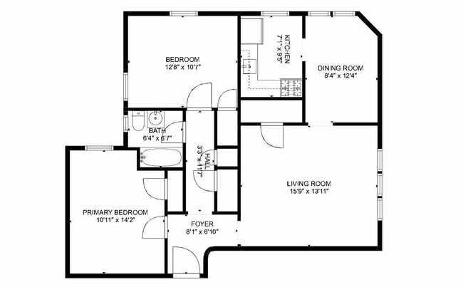 Floorplan - El Tovar Apartments