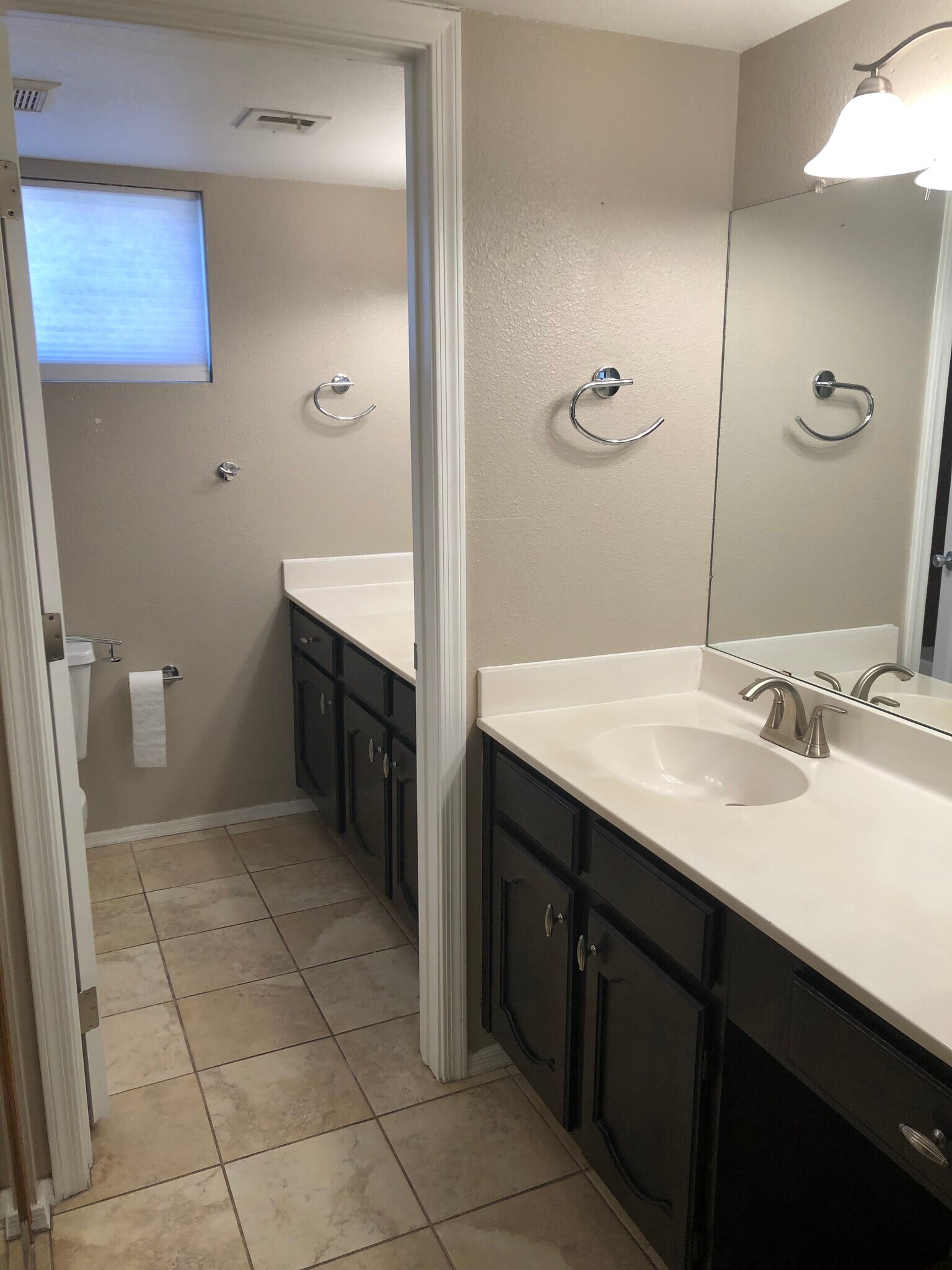 master bath with double vanity - 11011 N 92nd St