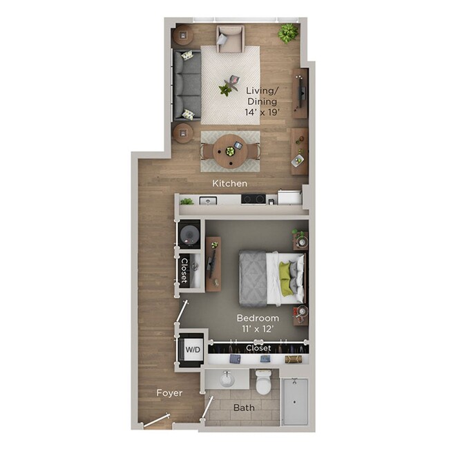 Floorplan - Madison Place Apartments