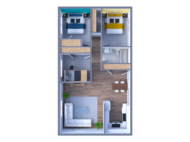 Floorplan - ST. JAMES SQUARE