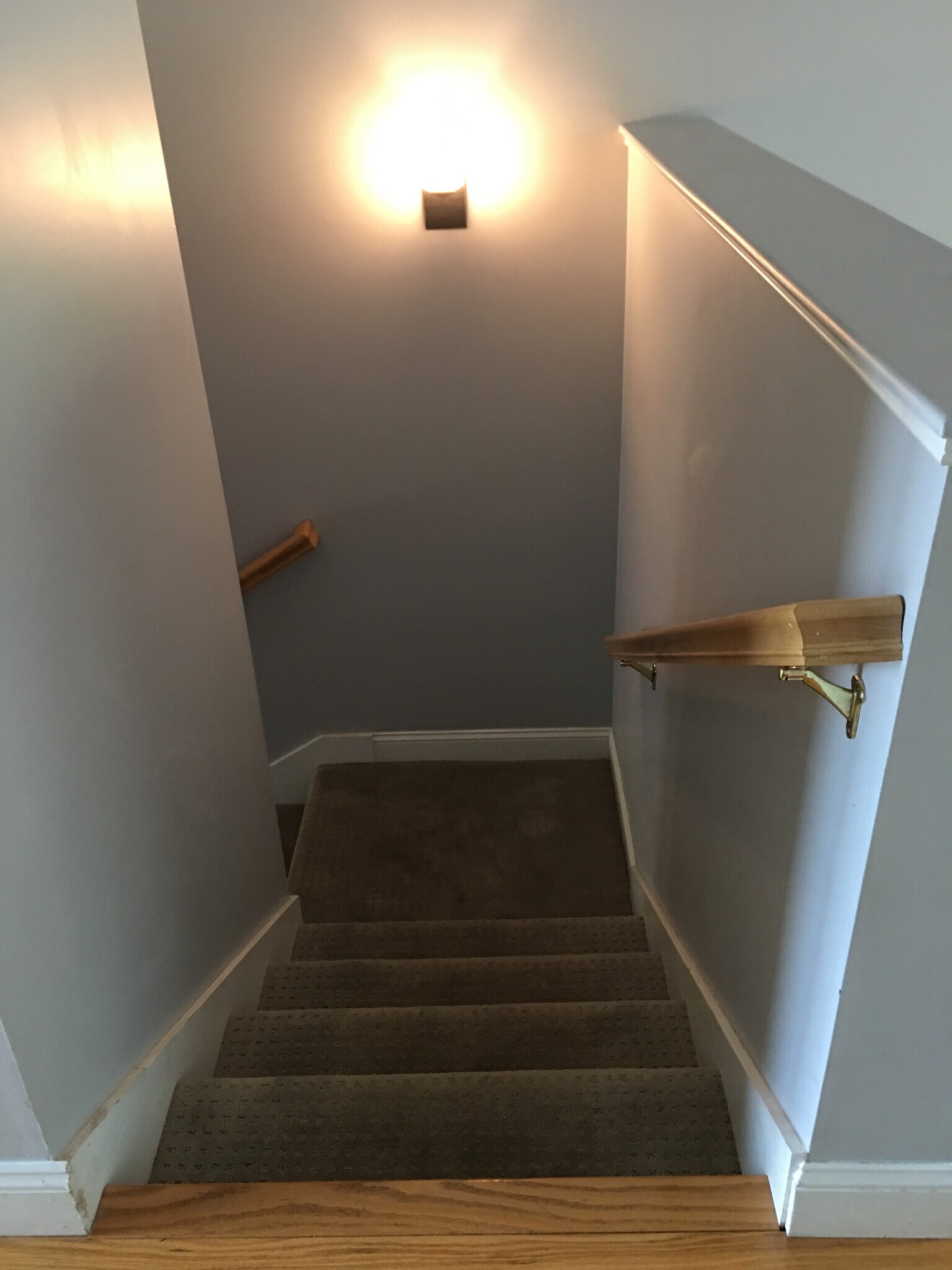 Stairs to entrance and garage - 14 Heron Cove Dr