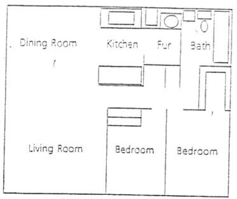 2BR/1BA - Cien Palmas Apartments