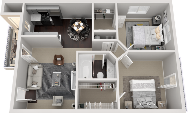 Floorplan - Eight20 Apartments