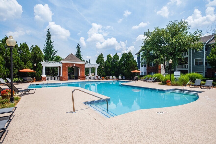 Resort-style Pool and Sundeck with Wi-Fi - Bexley Square at Concord Mills