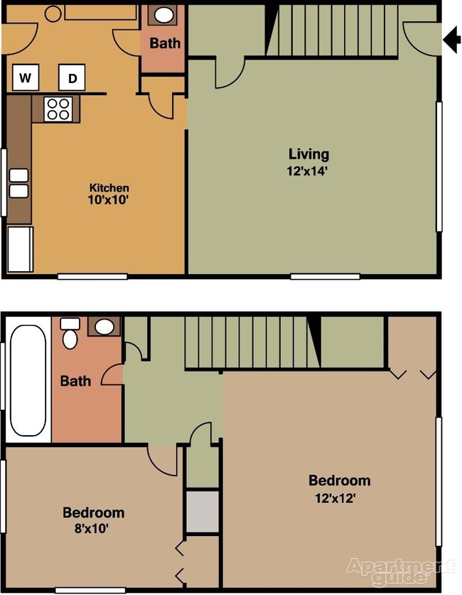 2BR/1.5BA - Mentor Mall Village Apartments