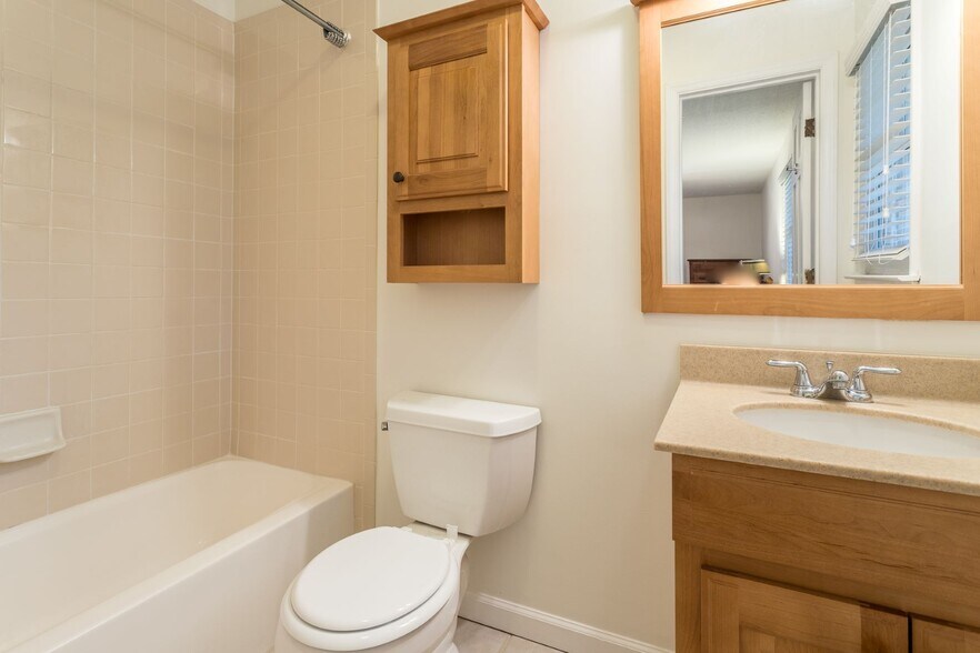 Primary suite bathroom. - 419 Sharon Rd