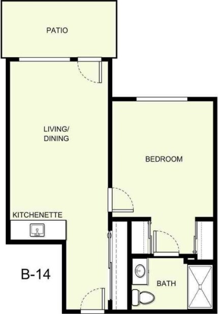 Floor Plan B-14 - Holiday Golden Oaks