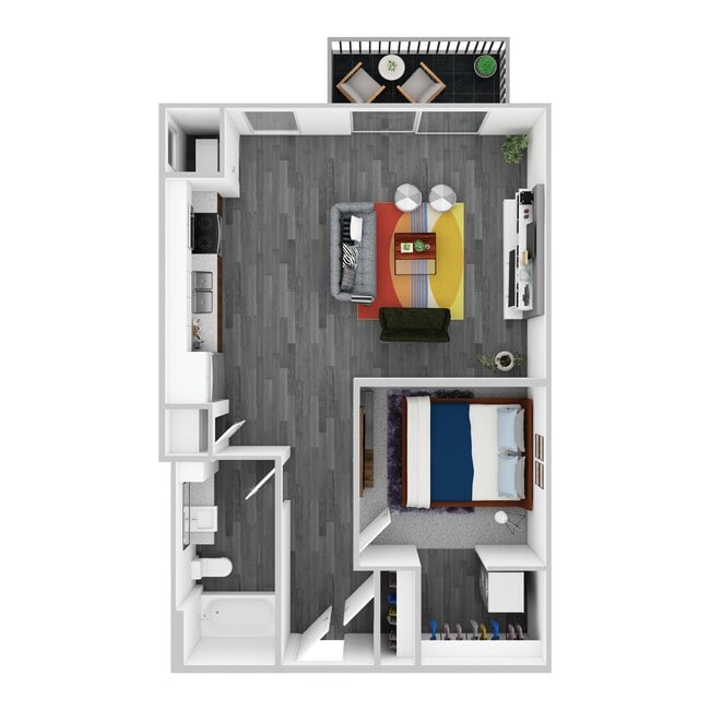 Floorplan - Parker Station Flats