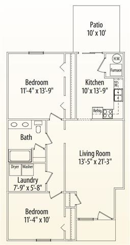 Floorplan - Paxton Mill Estates