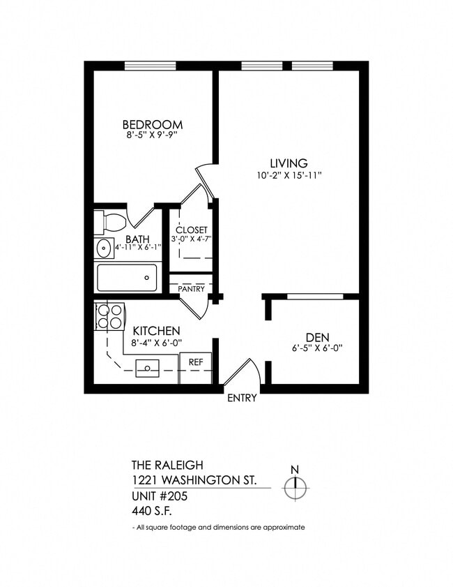 Floorplan - The Raleigh