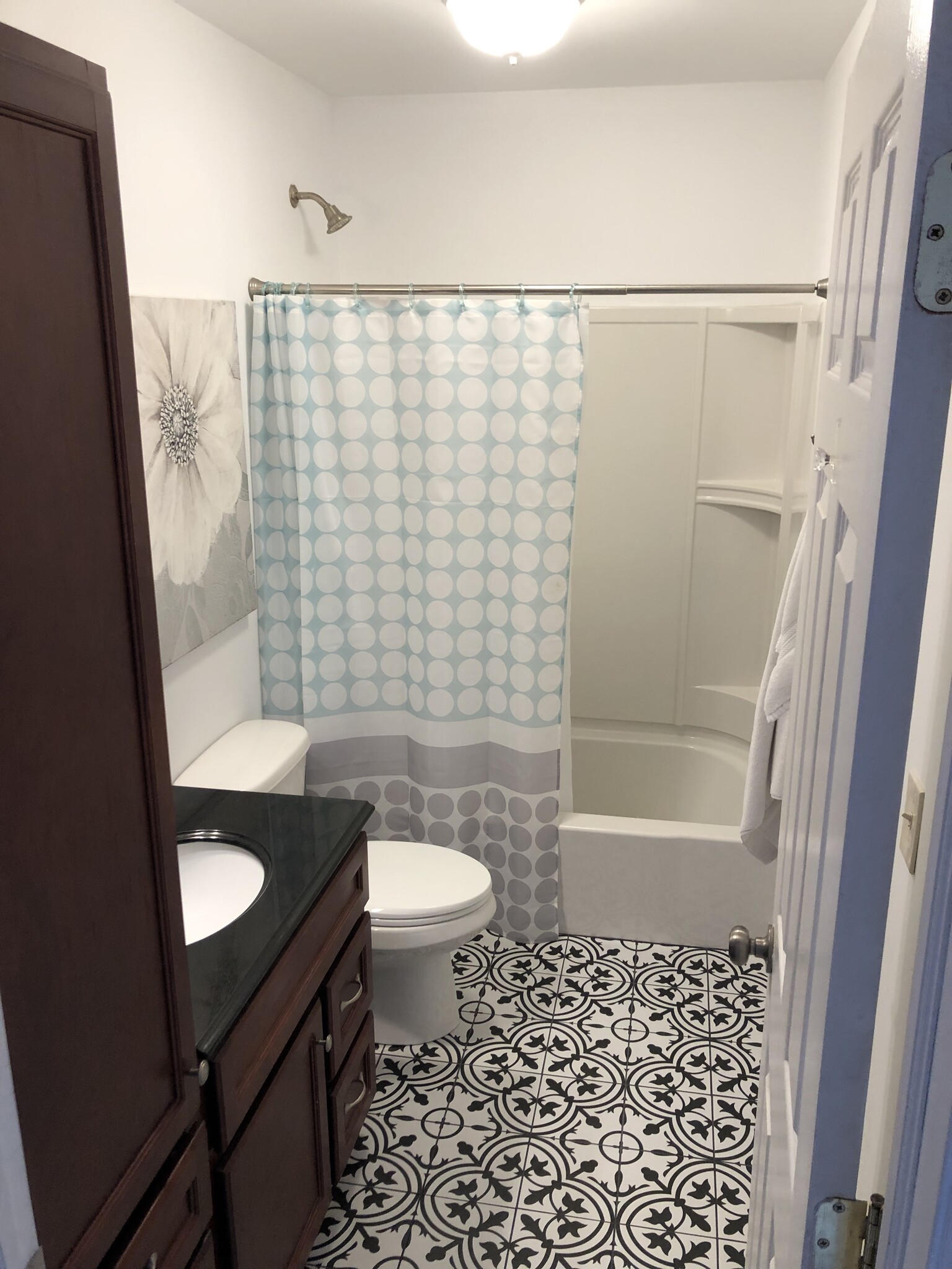 Master on suite bath - 113 S Adams St