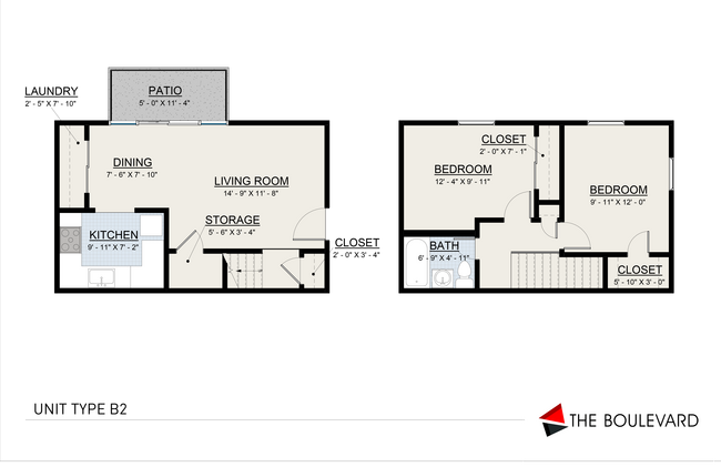 Floorplan - The Boulevard