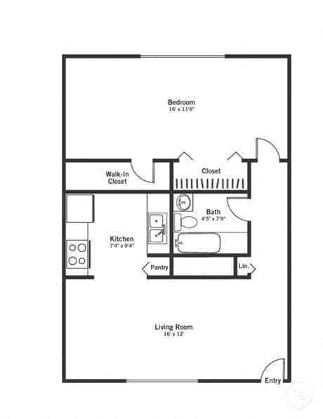 Floorplan - University Manor