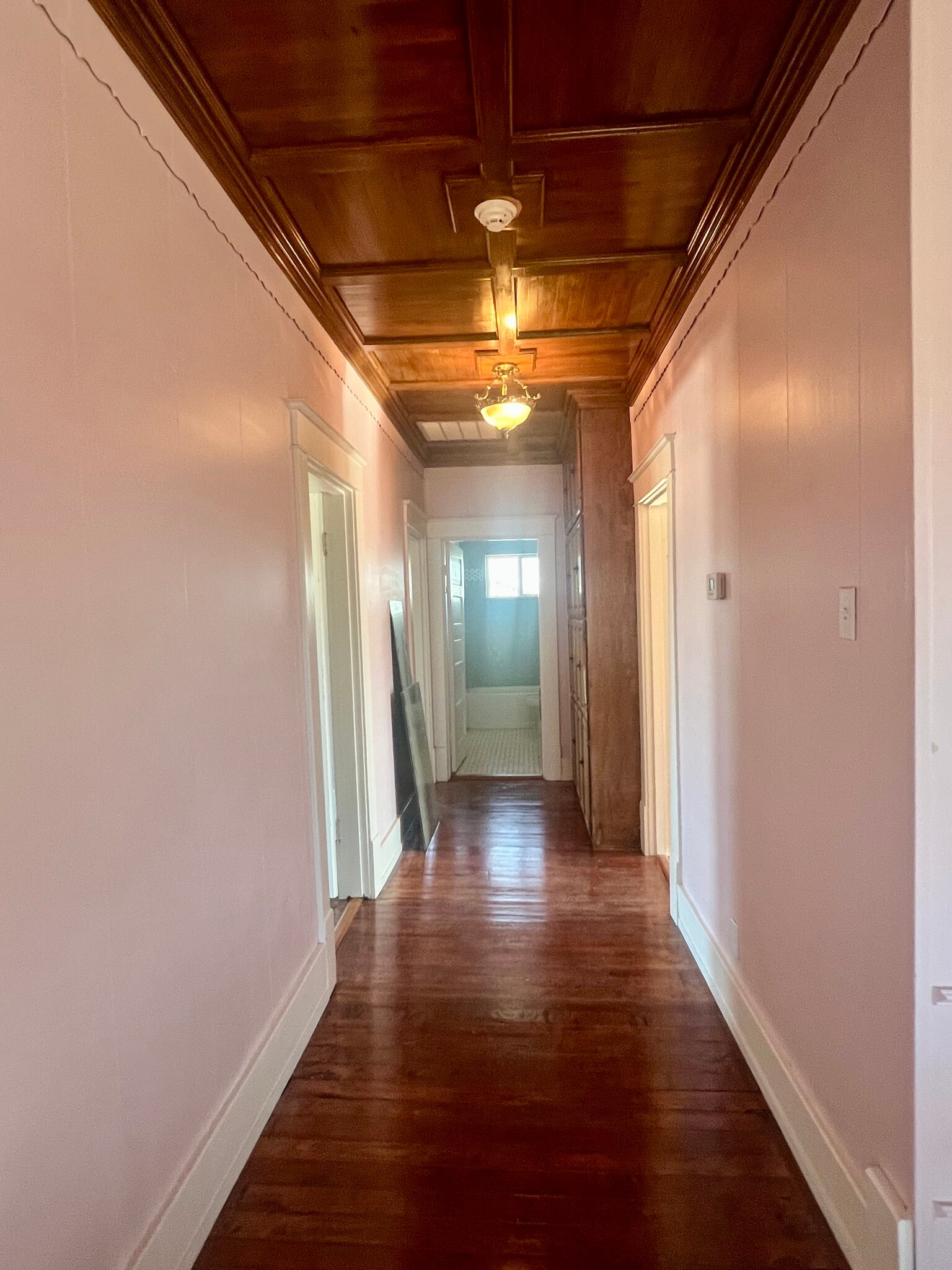 Hall upstairs to bedrooms and bathroom - 2115 Johnson St