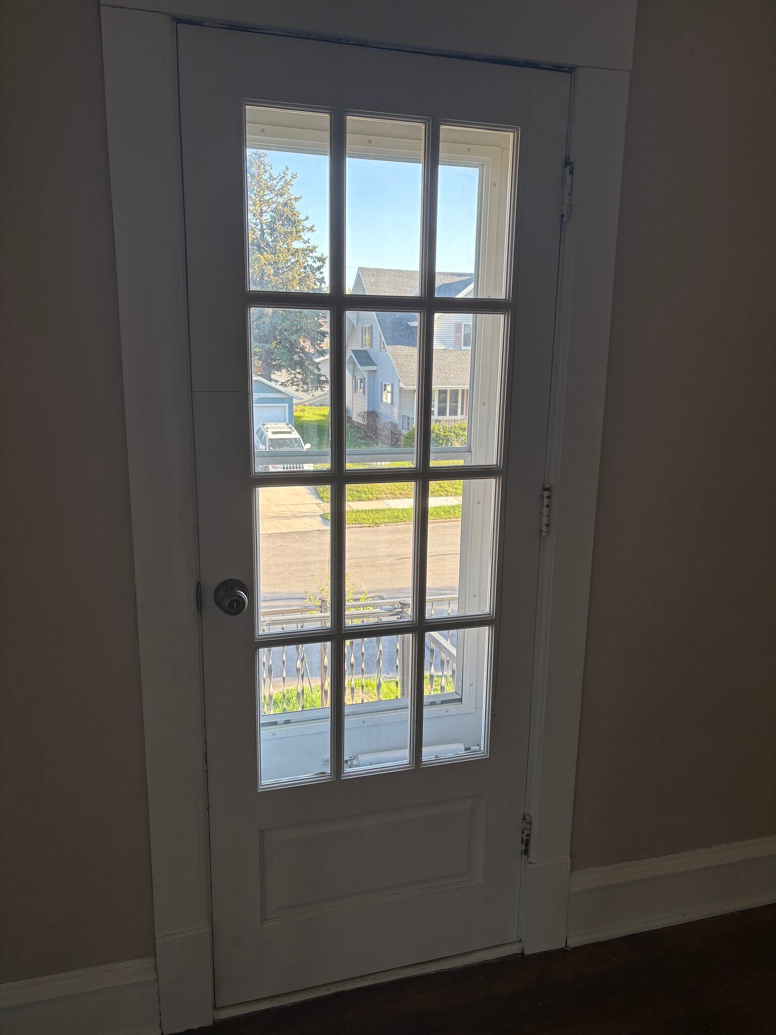Patio door off bedroom - 812 Swift Ave