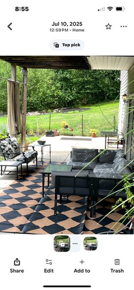 Private patio - 27 Fairway Dr