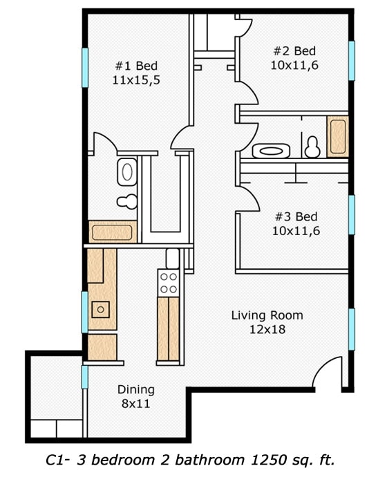 C1- 3 - The Avery Apartments