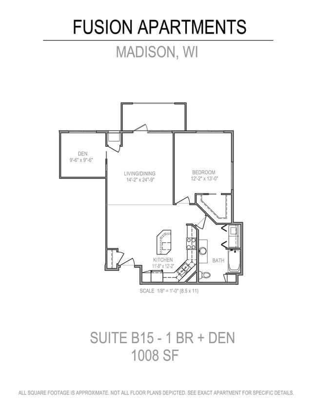 Floorplan - Fusion at 841