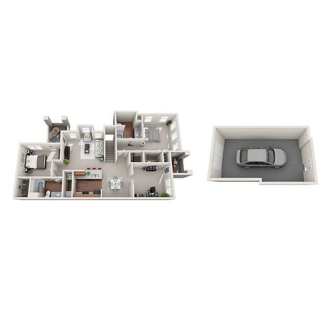 Floorplan - Ravello Townhomes