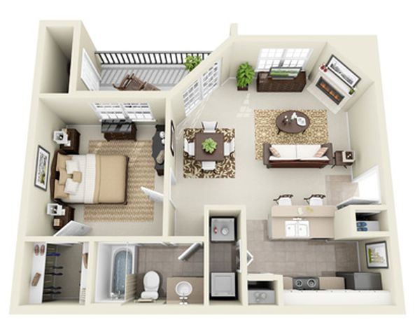 Floorplan - MacArthur Ridge Apartments