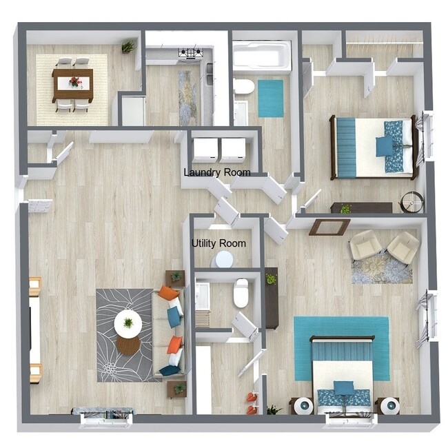 Floorplan - Riviera Apartments