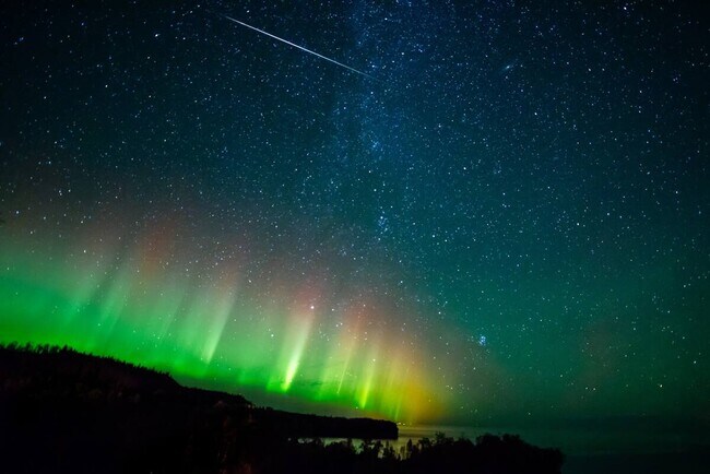 Northern Lights (taken from the property) - 6012 Highway 61