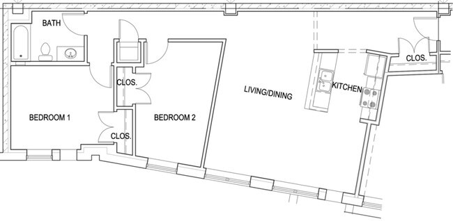 2BR/1BA - Ripley Gardens