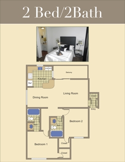 2BR/2BA - Napa Place Apartments