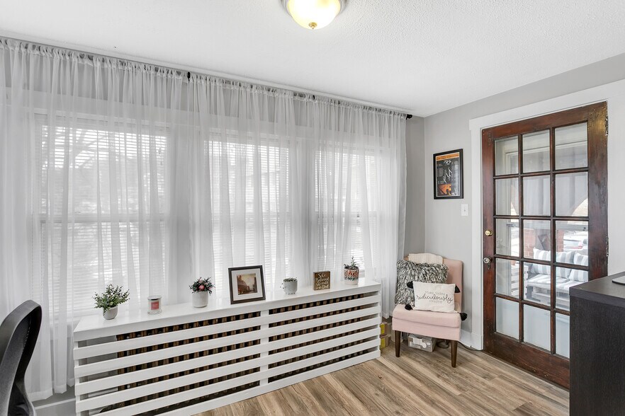 The sun room provides access to your private porch - 203 Richbarn