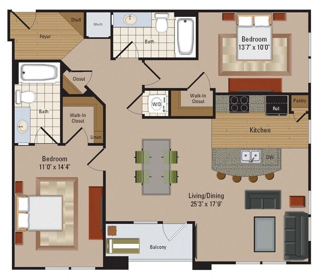 Floorplan - Windsor Leesburg