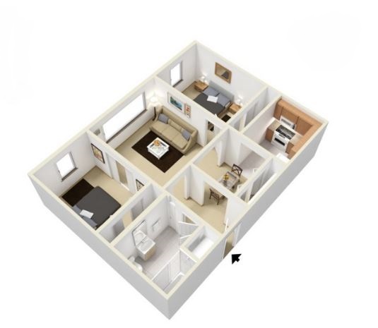 Floorplan - Russellville Commons