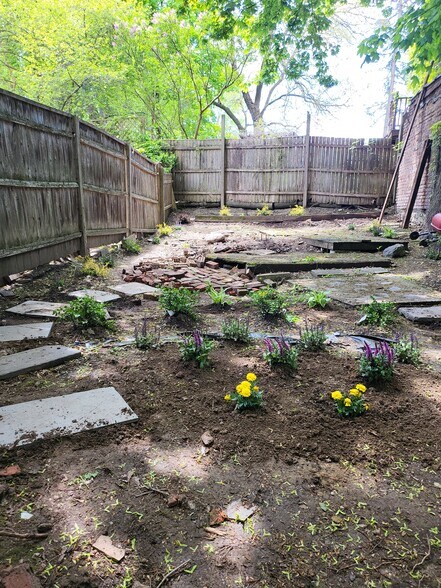 Back yard - 68 Elm St