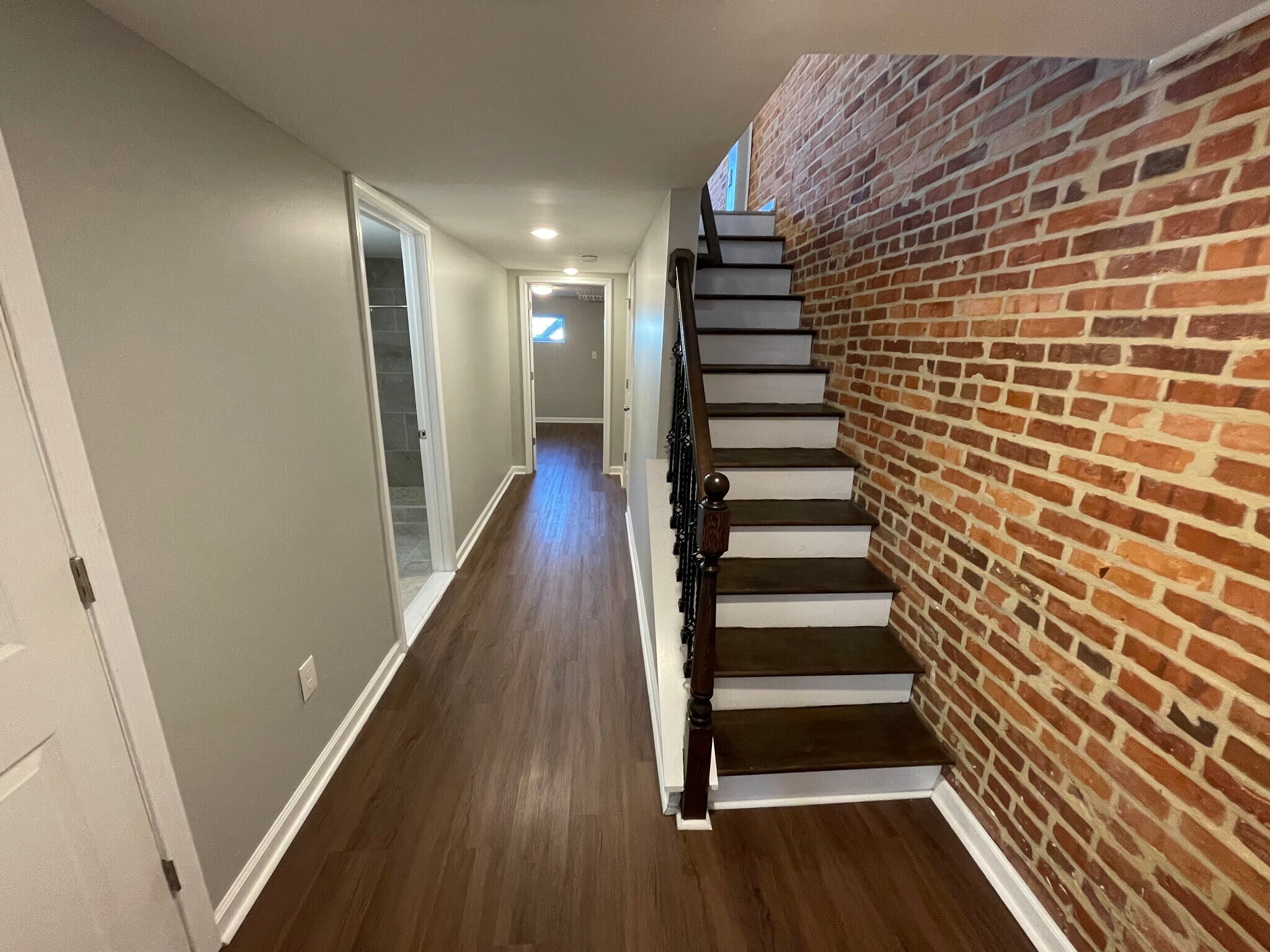 Lower hallway - 124 S Highland Ave