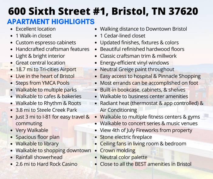 TLDR? Here are the highlights! - 600 6th St