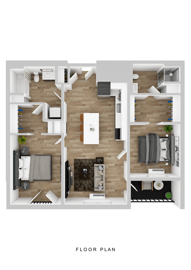 Floorplan - Hyas Point Apartments