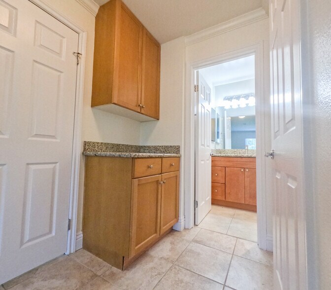 Master Bedroom Shelves - 5654 Amaya Dr