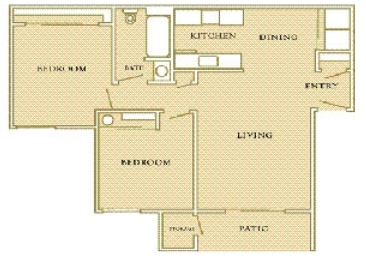 2BR/1BA - Coral Heights