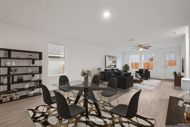 Building Photo - This beautiful single-story home has 4 bedrooms, 2 baths, vinyl flooring throughout, an open floo...
