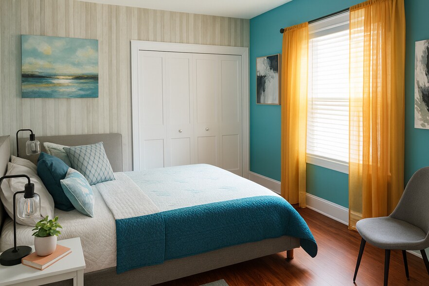 Unit 1a Bedroom 1 - 5724 W Henderson St