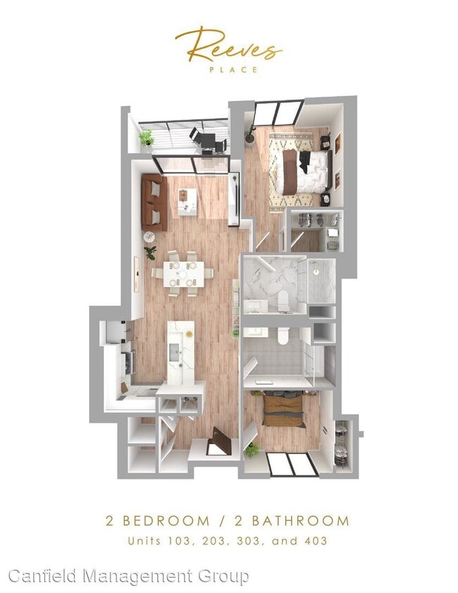 Interior Photo - Reeves Place LA